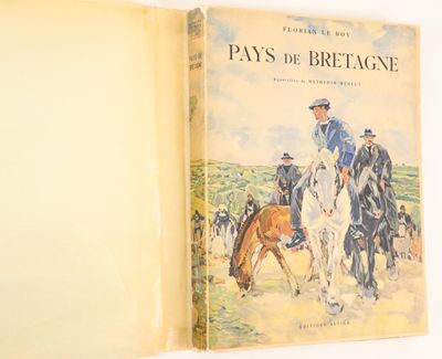 a book with a picture of a man riding a horse