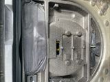 a close up of the inside of a car door