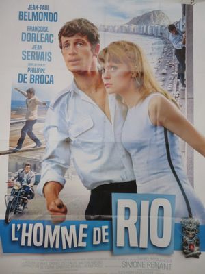 affiche française du film « L'Homme de Rio »