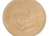 une image représentant une pièce d'or sur laquelle figure une gazelle
