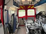 a view of an ambulance from the inside of the vehicle