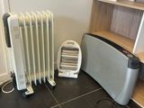 a toaster, toaster, and toaster on the floor