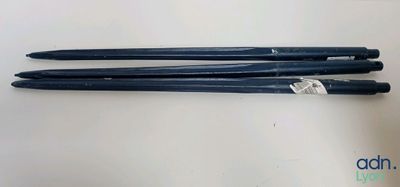 Lot de 3 dents de chargeuse droite 25x880mm - FSDT - Ce lot …
