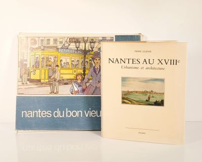 2 vol. LELIEVRE. Nantes au XVIIIe. Uranisme et architecture.…