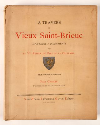 la couverture d'un guide de voyage sur laquelle figure un bouclier