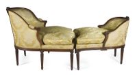 CHAISE-LONGUE EN BOIS MOULURÉ (photo 2)