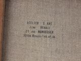 a close up of a picture of a book with a picture on it