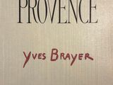the cover of the book en provence by yves brayer