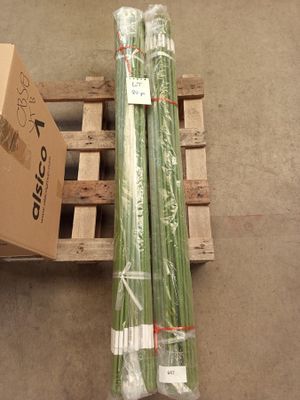 Lot de 80 tuteurs de plante de marque BELISSA - couleur vert