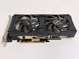 a close up of a video card on a table