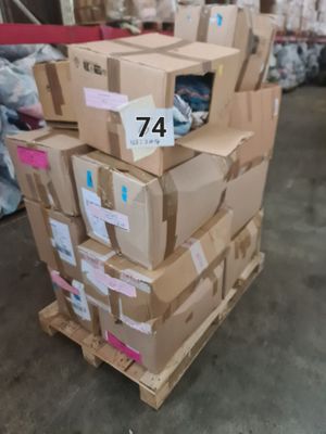 Palette de vêtements de seconde main – env. 200 kg