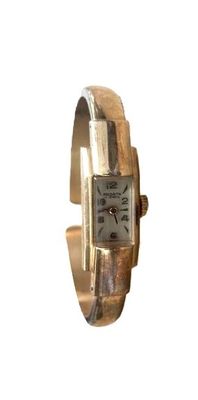 Montre-bracelet jonc en or jaune ARDATH - vers 1940.