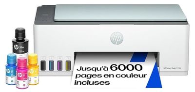 Imprimante hp smart tank 5107 La première photo est non cont…