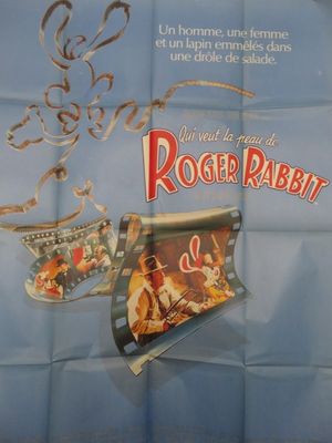 affiche du film « Roger Rabbit », mettant en scène un lapin et une tasse de café