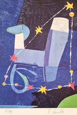 TOMMASO CASCELLA (Rome, 1951) - Le zodiaque : Capricorne (20…