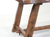 an image of a wooden bench on a white background