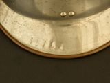 a clock that is sitting on a table