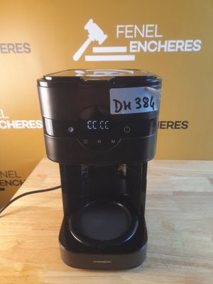 DH384// Cafetière filtre THOMSON (test d'allumage effectué a…
