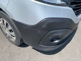 a close up of the front bumper of a car