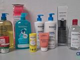de nombreux types de produits de soins de la peau sur le comptoir