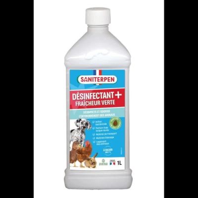sanitepen desinfectant + francheur verte 500 ml