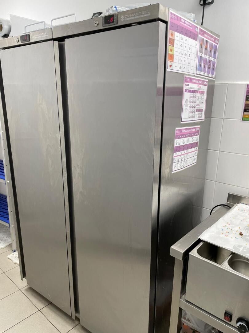 Armoire réfrigérée froid négatif DYNASTEEL une porte inox