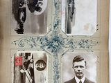 an old photo of a man in a suit and tie