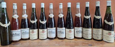 12 bouteilles de vins comprenant 5 Domaine de Daviaud Bordea…