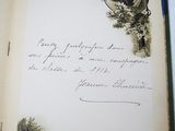 an old book with a picture of a man on it