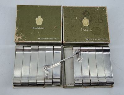 two boxes of cigarettes are sitting next to each other on a table