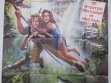 the poster for the movie la poursule du diamantvert