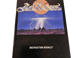 a book with a picture of a lightning in the sky