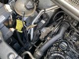 a car engine that has a lot of water in it