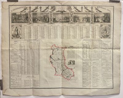 an old newspaper with a map of ireland on it