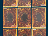 six square coasters with a picture of a spiral design on them