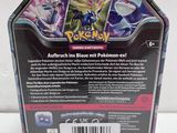 a close up of the back of a box of pokemon cards
