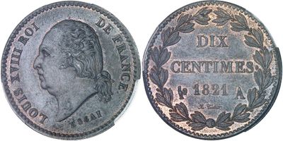 a close up of a coin on a white background
