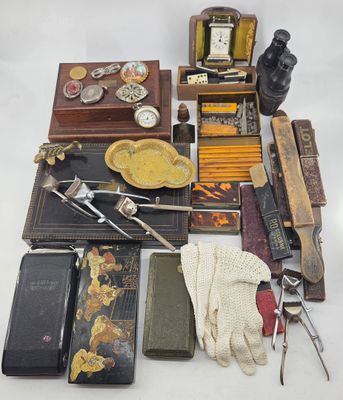 a lot of different items that are on the table