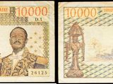deux billets de banque différents sur lesquels figurent respectivement l'image d'un homme et celle d'une femme