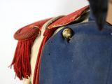 a close up of a uniform on a mannequin mannequin