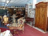 a room with a lot of furniture in it