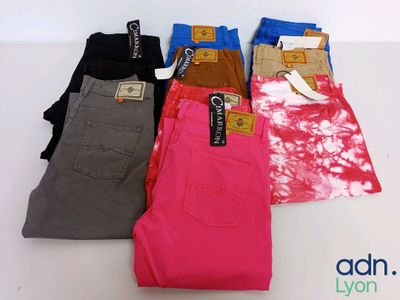 Lot de 10 pantalons - CIMARRON - Tailles XS, M, 26, 29, 30, …