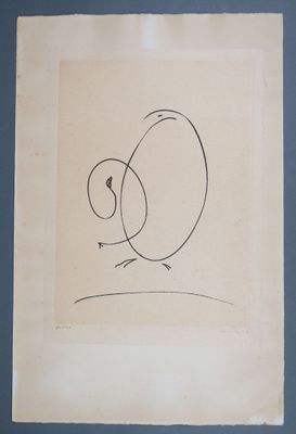 Max ERNST (1891-1976) "Tout en un plus un" (1971)