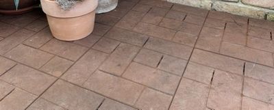 Lot de 40 dalles clipsable polyéthylène Snap, Corten, L.38 x…