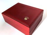 an image of a red box with a gold crown on it