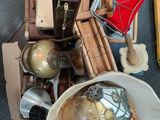a pile of assorted items on a table
