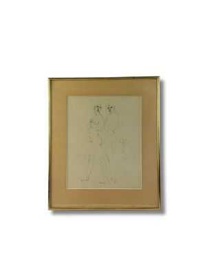 Leonor FINI (1907-1996) Etude de femmes Crayon sur papier (5…