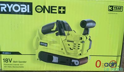 Ponceuse filaire Ryob One + batterie 18 V, dans son emballage d'origine
