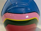 a helmet that is sitting on a table
