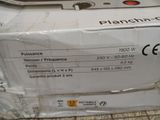 packaging of a white box with a picture of a plane on it